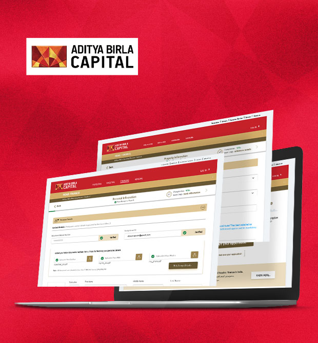Creative Web Design For Aditya Birla Mutual Fund